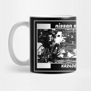 NISSAN SILVIA S14 KOUKI ENGINE (Black Version) Mug